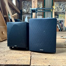 Pair Of DEFINITIVE Subwoofers (barn)