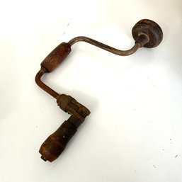 Vintage Ratchet Bit Brace Hand Drill (garage) OA