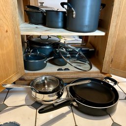 Mixed Pots & Pans, Some ALL CLAD (Kitch)