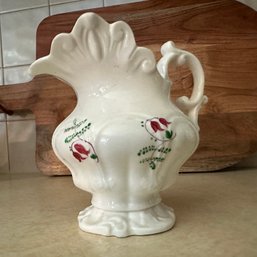 Vintage/Antique Porcelain Creamer Pitcher (DR)