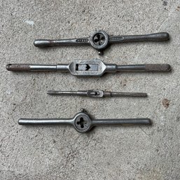 Lot Of Four Tap/Die Wrenches (Garage Right)