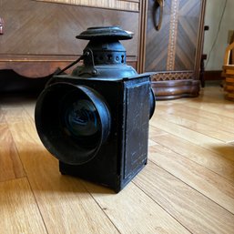 Very Cool! Antique Railroad Lamp- Must See  (LR)