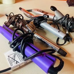 4 Curling & Flat Irons - Vidal Sassoon And Revlon (Dining Room 48083)