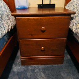 Vintage Two-drawer Nightstand