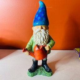 Adorable, Colorful Ceramic Garden Gnome (Dining Room 48084)