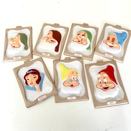 Snow White & Seven Dwarfs Plastic 3d Wall Plaques  (OA)