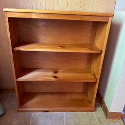 Solid Wood Bookshelf (Kitchen)
