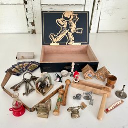 Oddities, Vintage Rolling Papers, Mini Figurines & More  (OA)