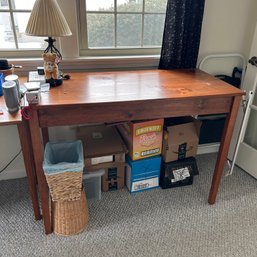 Wooden Table Wooden Desk, 2'x4' (First Fl Bedroom)