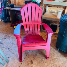 Plastic Adirondack Chair (Barn)