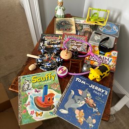 Assorted Toys, Vintage Little Golden Books, And More (HW)