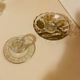 Glass Candle Holders/Dishes - Mostly Vintage Pieces (Kitchen)