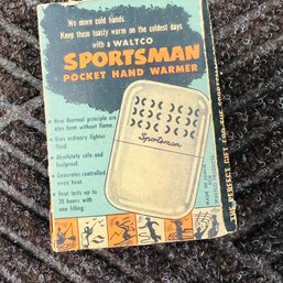 Vintage Sportsman Hand Warmer