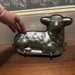 Vintage Lamb Cake Mold (attic)