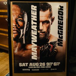 'Mayweather Vs McGregor' 24'x18' Movie Poster No. 1 (CN)