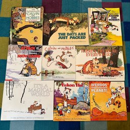 Great Assortment Of Calvin & Hobbes Books, Some Vintage (Bsmt)