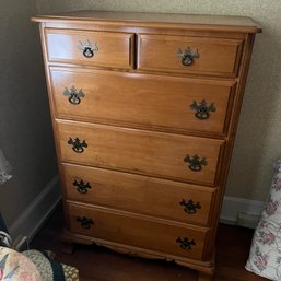 Vintage Kling Hard Maple Dresser (Attic)