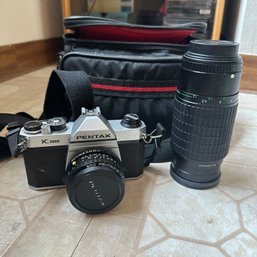 PENTAX K1000 Camera With Case & Takumar-A Zoom Lens (Art Room)