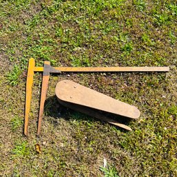 Slide Rule And Sleeve Ironing Board (#39888)