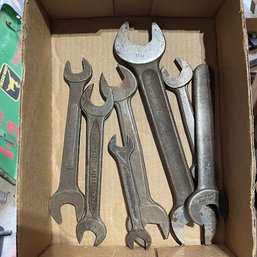 Assorted Wrenches Including Williams, Indestro, Barcalo (Garage Right)