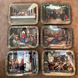Set Of 6 The Light Of The World Collectible Plates By The Bradford Exchange