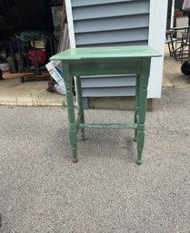 Painted Vintage Side Table (Garage)