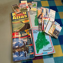 Assorted Travel Maps & State Atlases (Bsmt)