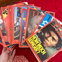 Vintage Magazines With Scribbled Covers (UpHall)