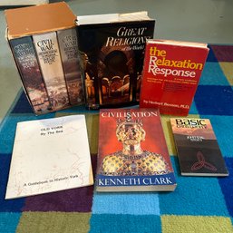 Assorted Books Mostly On Historical & Religious Topics (Bsmt)