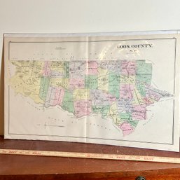 Vintage COOS COUNTY NEW HAMPSHIRE Map (47905)