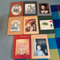 WOW! Eight Volumes Of Vintage 'Horizon' Monthly Art Books (Bsmt)