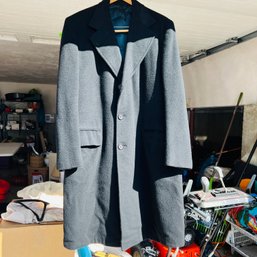 Vintage Men's Cashmere Overcoat (MS)