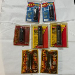 Lot Of 7 New Old Stock Pepper Spray (BM)