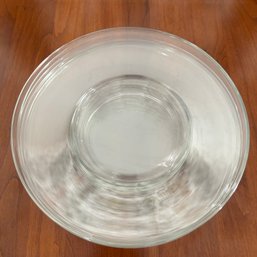 7 Vintage Clear Glass Side Plates (Dining Room)