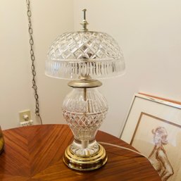 Crystal Table Lamp (Living Room)