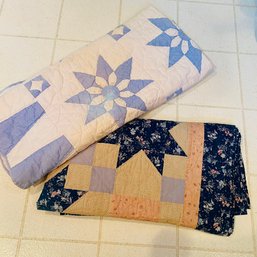 Pair Of Vintage Quilts