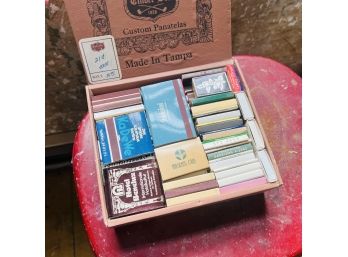 Vintage Matches In A Cigar Box (Dining Room)