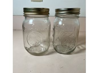 Lot Of 2 Canning Jars (kitchen)