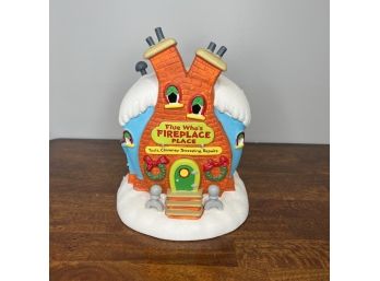 Department 56 - The Grinch Village - Who-Ville Flue Who's Fireplace Place  (2 Of 4 - Box Condition May Vary)