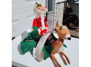 Annalee Santa And Reindeer  MB2
