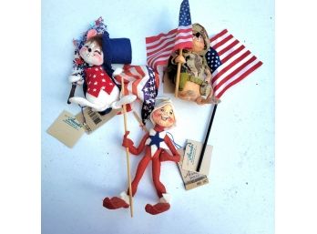 Patriotic Annalee And 4th Of July Dolls MB2