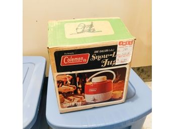 Vintage Coleman Snow-lite Jug In Box