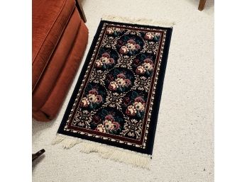 Floral Toss Rug (basement)