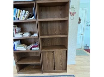 Bookcase (right) With Storage Unit