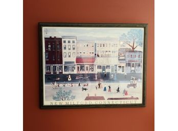 Framed Folk Art Print (Basement)