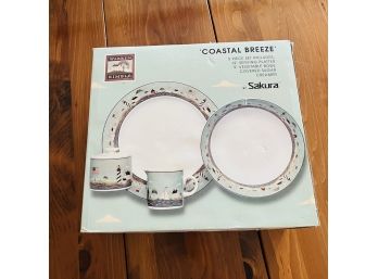 Warren Kimble By Sakura Coastal Breeze Serving Set