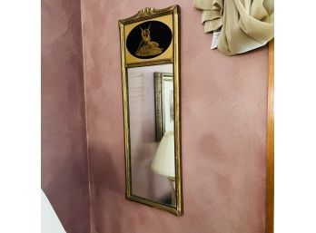 Vintage Mirror With Classical Art Scene (Living Room)