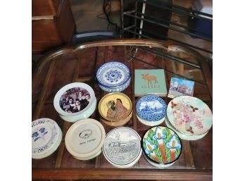 Small Plates And Trivets Lot (Basement)