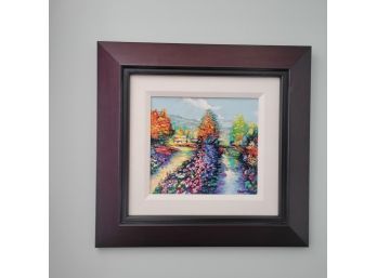 Framed Water Color Print (Upstairs Bedroom)