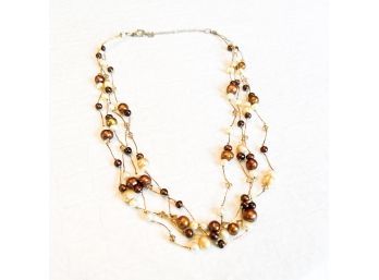 Multi-strand Beaded Necklace